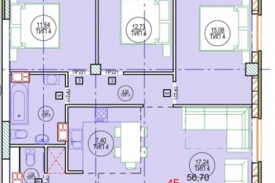 Продажа 4-комнатной квартиры в Минске