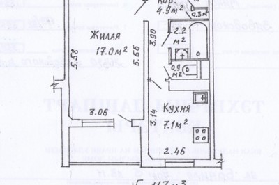 1 - комнатная квартира, ул. Бачило, 5, г. Минск