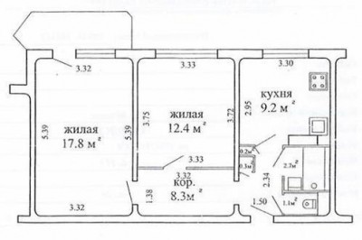 Продажа 3-комнатной квартиры в Минске