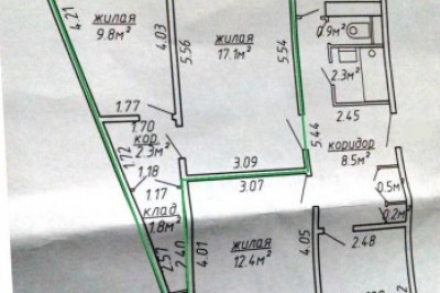 4-комнатная квартира, ул. Нестерова, 86к1