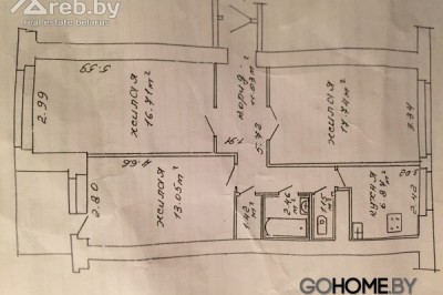 Продажа 3-комнатной квартиры в Минске