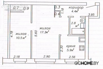 Продажа 2-комнатной квартиры в Минске