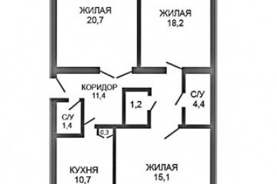 Продажа 3-комнатной квартиры в Минске