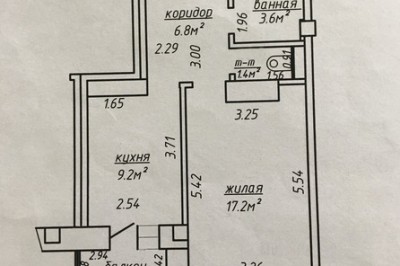 1-комнатная  квартира по ул. Корженевского, 51 в новостройке