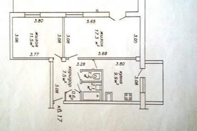 Продажа 2-комнатной квартиры в Минске, ул. Тимирязева, д. 80/2
