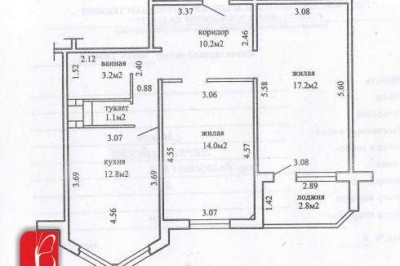 Переулок Калинина,  5А,  уникальная квартира в отличном месте!