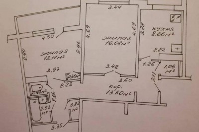 Продажа трехкомнатной квартиры в Минске, Плеханова ул., 56/3