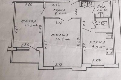 Продажа двухкомнатной квартиры в Минске, Громова ул., 24