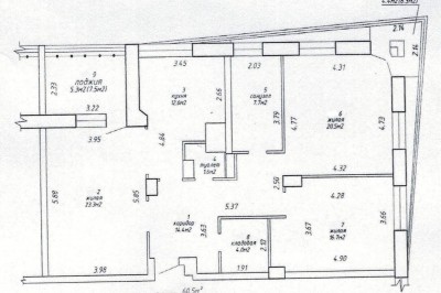 Купить 3-комнатную квартиру в Минске, ул. Матусевича, д. 53