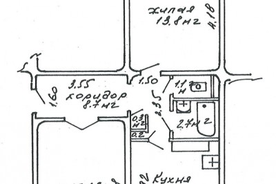 2-к квартира на ул. Авиации, 9