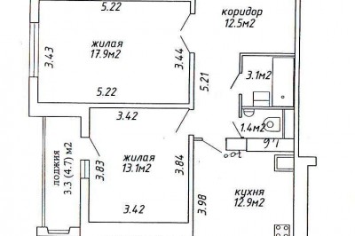 Продажа 3-х комнатной квартиры, г. Минск, ул. Богдановича, дом 116 (р-н Я.Коласа-Рига, Некрасова, Восточная). Цена 181 790