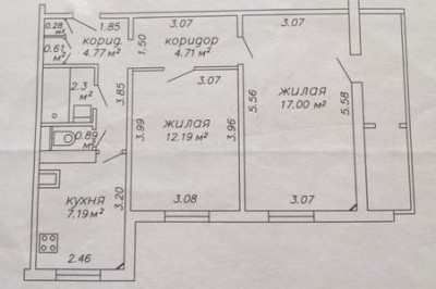 Продажа 1-комнатной квартиры в Минске, пр-т Рокоссовского, д. 78