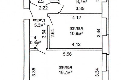 Купить двухкомнатную квартиру, Минск, улица Болеслава Берута, 16 к2.