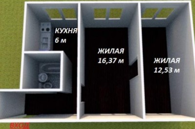 Продается  двухкомнатная квартира возле метро Партизанская  (5 мин пешком) ул. Народная д 53