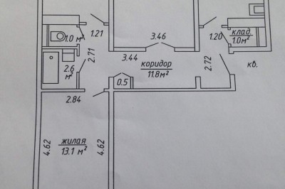 Продажа 2-х комнатной квартиры, г. Минск, ул. Шаранговича, дом 49-2 (р-н Сухарево). Цена 112 227 руб c торгом