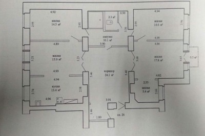 Продажа трехкомнатной квартиры в Минске, Независимости пр-т, 157