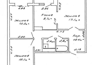 Продажа 3-х комнатной квартиры, г. Минск, ул. Слободская,  дом 167, р-н Малиновка