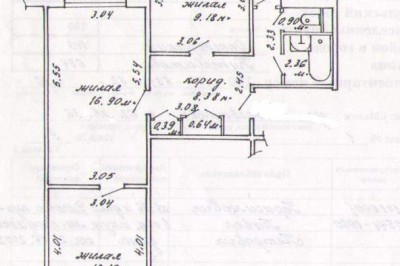 Продажа трехкомнатной квартиры в г. Минск (м-н курасовщина), ул. Кижеватова, 62