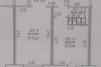 3-х комнатная квартира, ул.Маяковского, 8