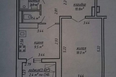 Продажа двухкомнатной квартиры в Минске, Разинская ул.