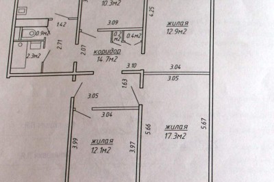 Продажа 3-х комнатной квартиры, г. Минск, ул. Плеханова, дом 28-1 (р-н Серебрянка). Цена 233 156 руб c торгом