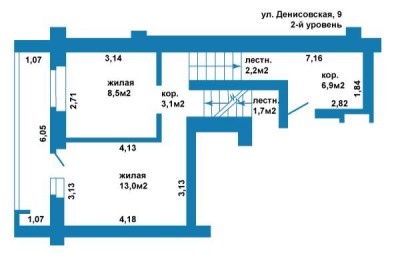 Двухуровневая  квартира в кирпичном доме, в одном из лучших районов Минска.