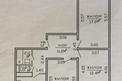 Продажа уютной 3-комн. квартиры на ул.Сухаревской, 62