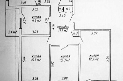 Продажа 4-х комнатной квартиры, г. Минск, ул. Есенина, дом 19 (р-н Малиновка). Цена 160 571 руб c торгом