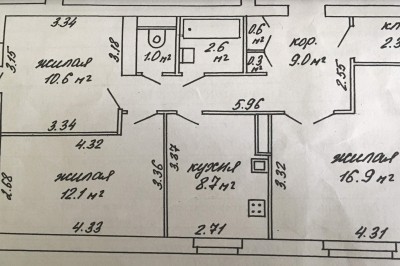 Купить 1-комнатную квартиру в Минске, ул. Рафиева, д. 78