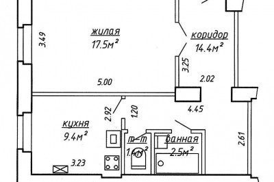 3-комн.  квартира,  3/9,  площадь:  общая 67.7 кв. м.,  жилая 48 кв. м.,  кухня 7.2 кв. м.,  с/у раздельный,  удовлетворительный