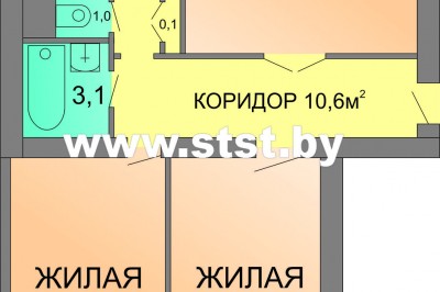 Продам 2-комнатную квартиру: г. Минск, Центральный район, Победителей пр. 27